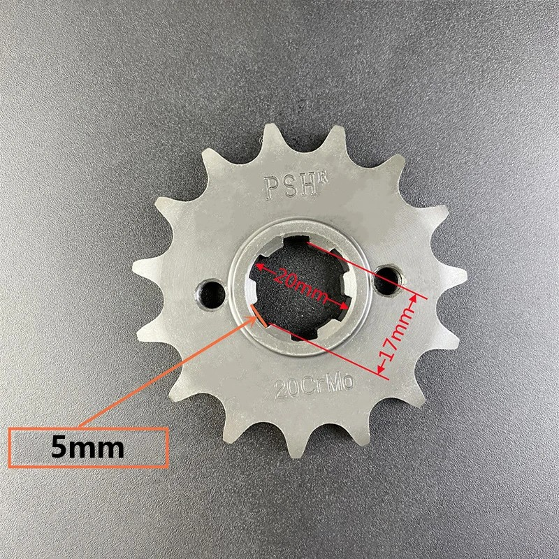 Front Sprocket 13t 14t 15t 16t 17t For : Venom X22r / Df250RTS