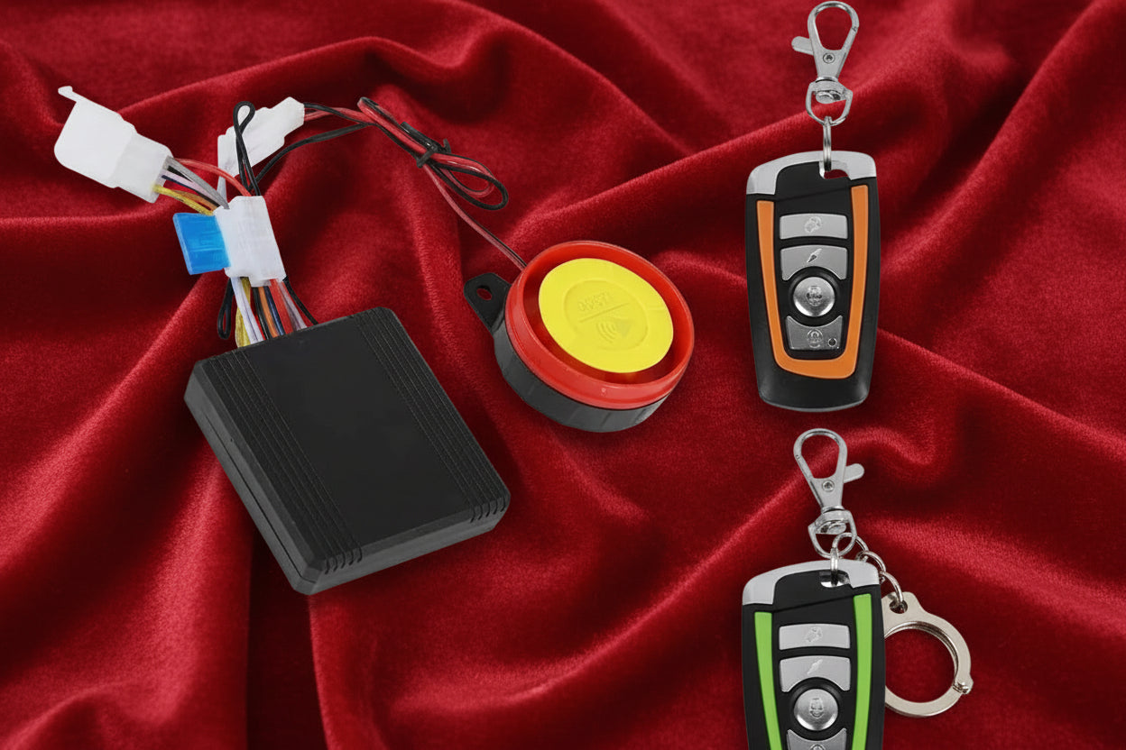 Plug and Play Motorcycle Alarm Kit