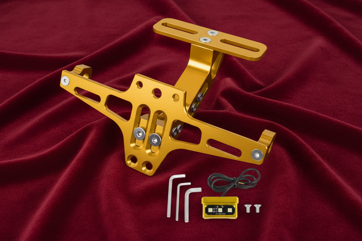 Fender Eliminator Kit with Plate Light