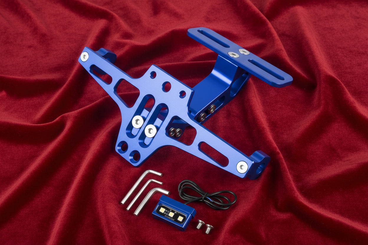 Fender Eliminator Kit with Plate Light