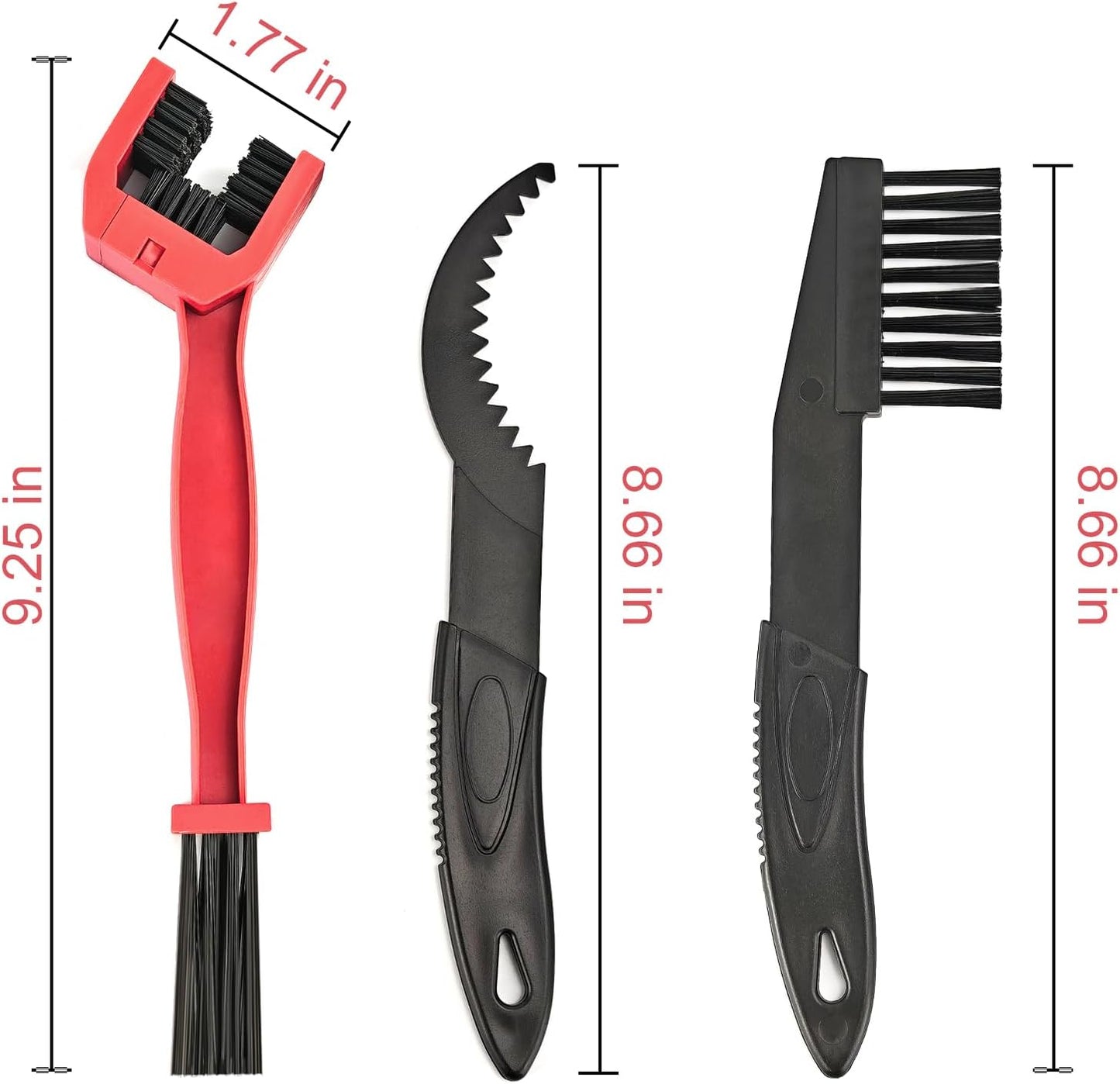 * 5PCS/Set Motorcycle Chain Cleaning Brush