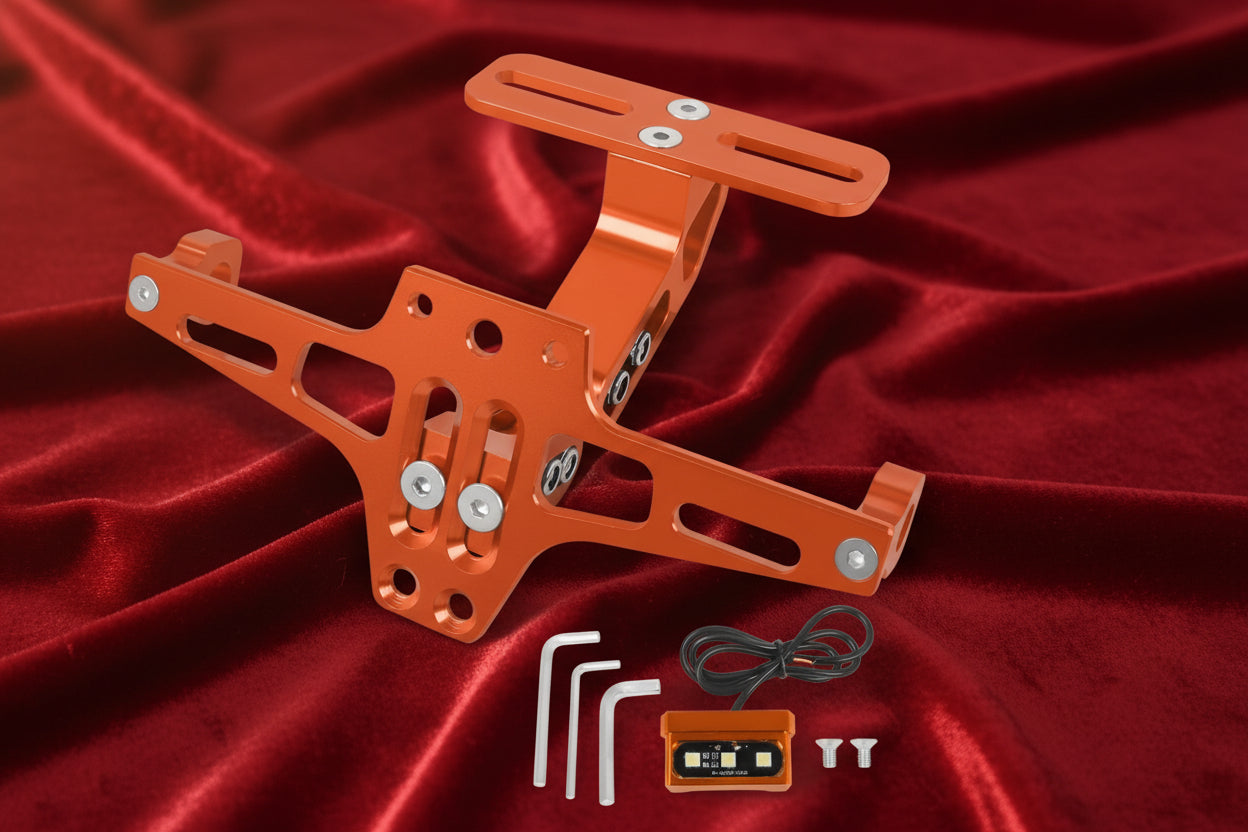 Fender Eliminator Kit with Plate Light