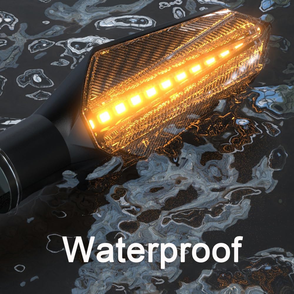 * 2Pcs Turn  Signals Flowing LED For: Xpro X24 / Xpro Roadster 250 / Vitacci GTX 250 / Vitacci Titan 250 / Vitacci XMT 250 / Venom Superbike / Venom X22r Max / Boom Bd250 / Italica Krypto