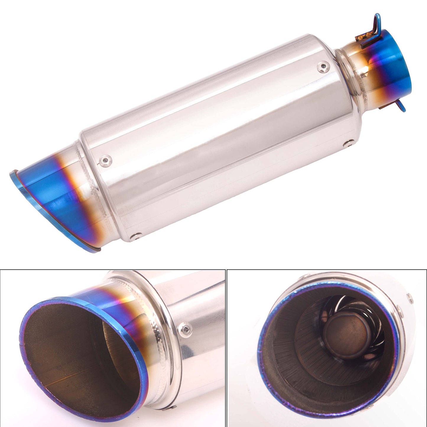 * Slip on Exhaust  with Silencer  For: Xpro X24 / Xpro Roadster 250 / Vitacci GTX 250 / Vitacci Titan 250  / Venom Superbike / Venom X22r Max / Boom Bd250 / Italica Krypto