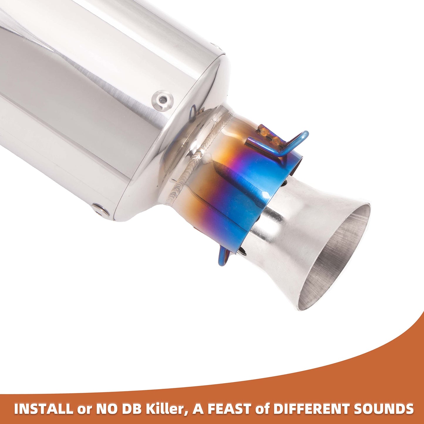 * Slip on Exhaust  with Silencer  For: Xpro X24 / Xpro Roadster 250 / Vitacci GTX 250 / Vitacci Titan 250  / Venom Superbike / Venom X22r Max / Boom Bd250 / Italica Krypto