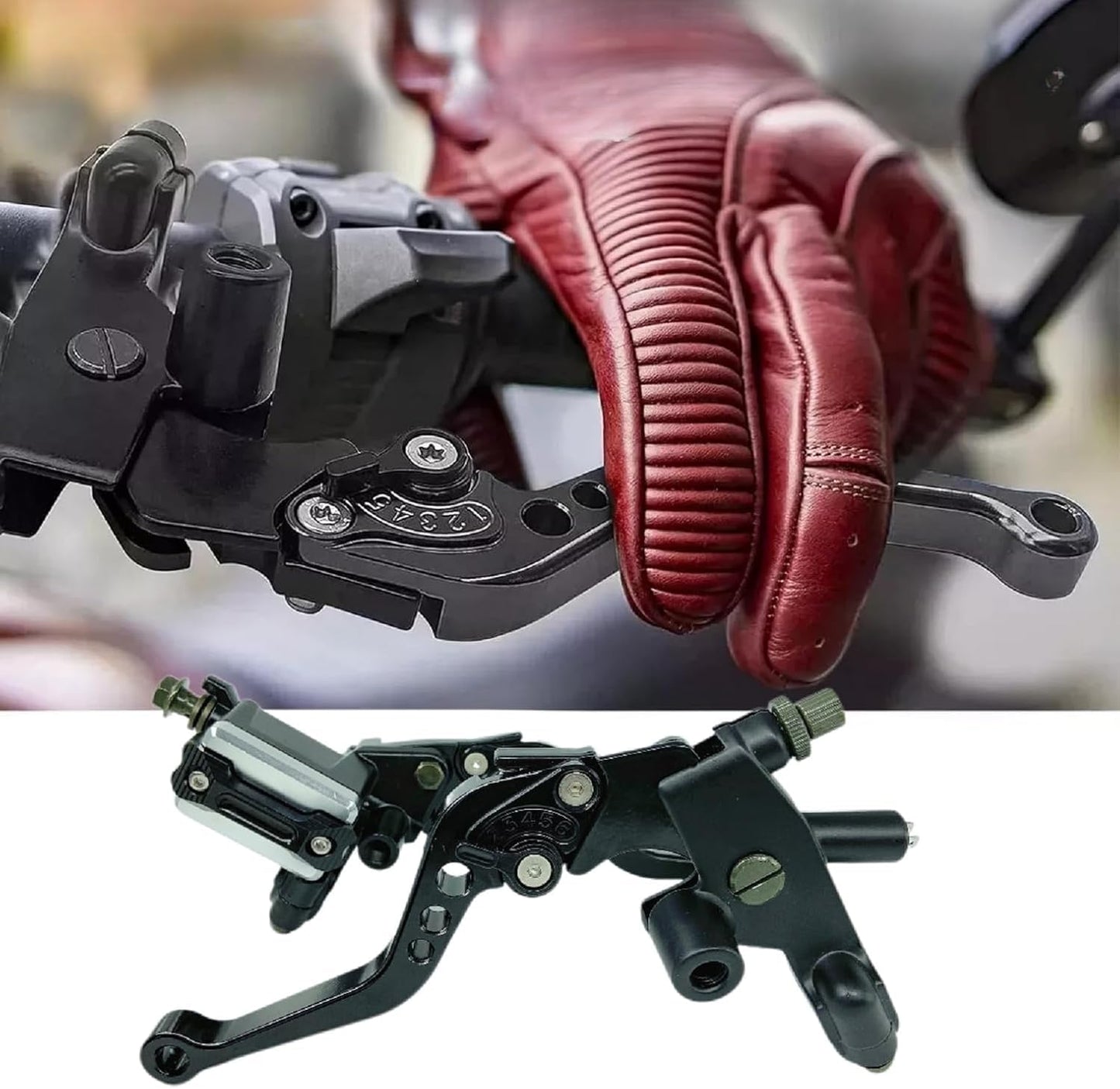 * CNC Levers and Grips Bundle For : Xpro X24 / Xpro Roadster 250 / Vitacci GTX 250 / Vitacci Titan 250 / Venom Superbike / Venom X22r Max / Boom Bd250 / Italica Krypto