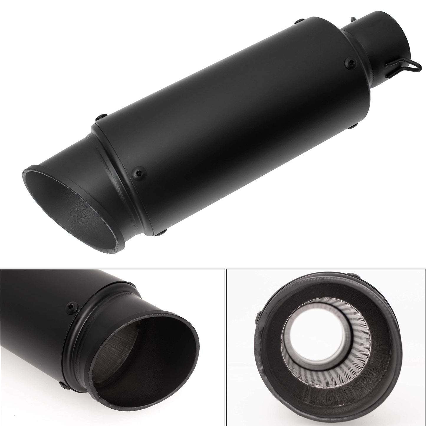 * Slip on Exhaust  with Silencer  For: Xpro X24 / Xpro Roadster 250 / Vitacci GTX 250 / Vitacci Titan 250  / Venom Superbike / Venom X22r Max / Boom Bd250 / Italica Krypto