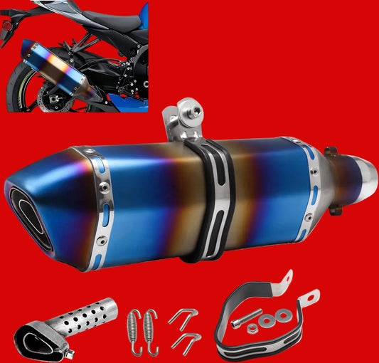 * Slip on Exhaust  with Silencer  For: Xpro X24 / Xpro Roadster 250 / Vitacci GTX 250 / Vitacci Titan 250  / Venom Superbike / Venom X22r Max / Boom Bd250 / Italica Krypto