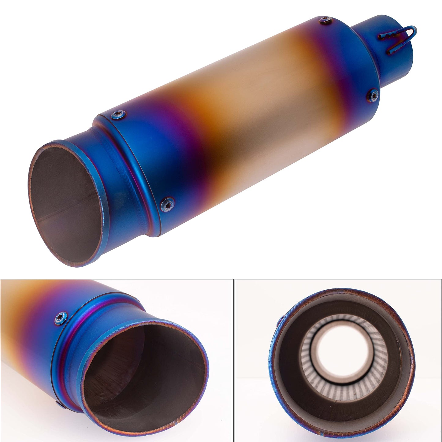 * Slip on Exhaust  with Silencer  For: Xpro X24 / Xpro Roadster 250 / Vitacci GTX 250 / Vitacci Titan 250  / Venom Superbike / Venom X22r Max / Boom Bd250 / Italica Krypto