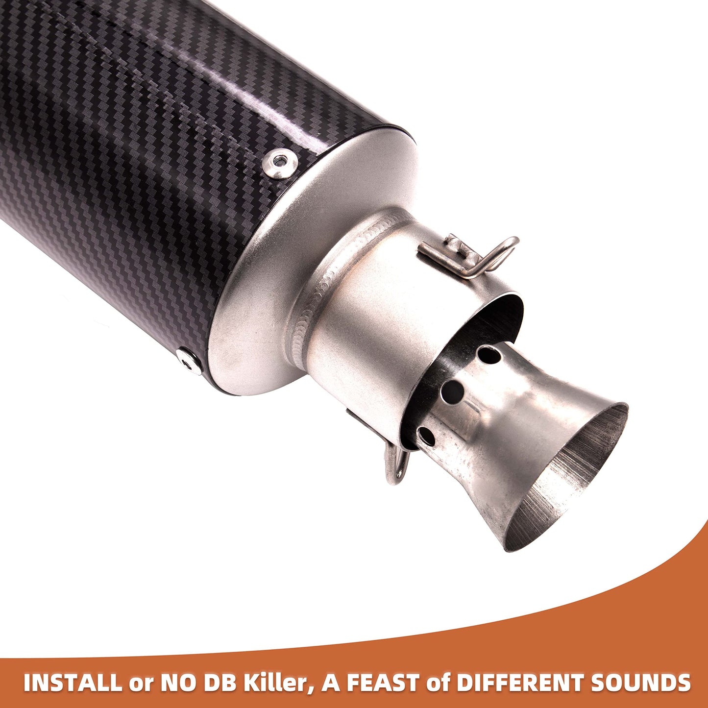 * Slip on Exhaust  with Silencer  For: Xpro X24 / Xpro Roadster 250 / Vitacci GTX 250 / Vitacci Titan 250  / Venom Superbike / Venom X22r Max / Boom Bd250 / Italica Krypto