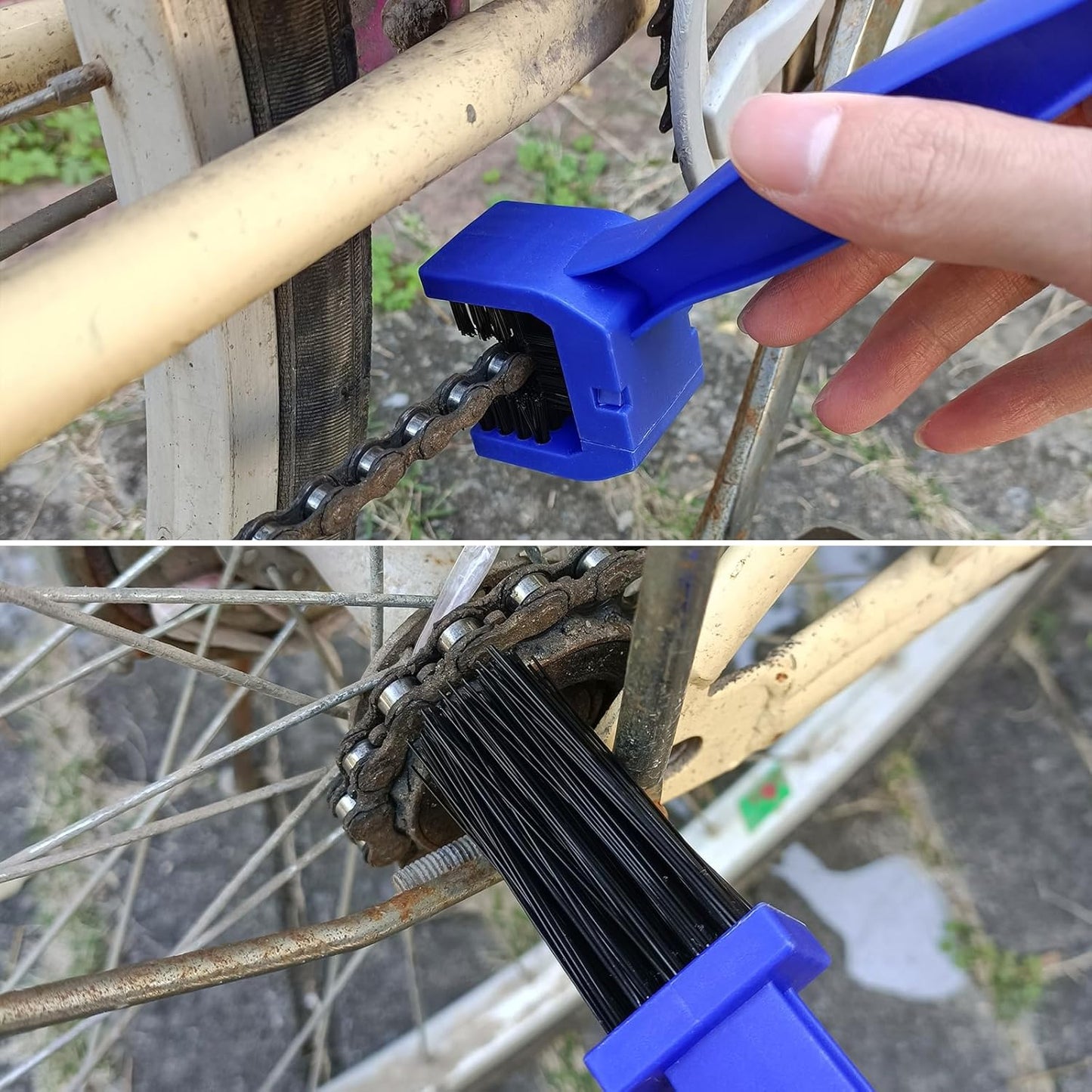 * 5PCS/Set Motorcycle Chain Cleaning Brush