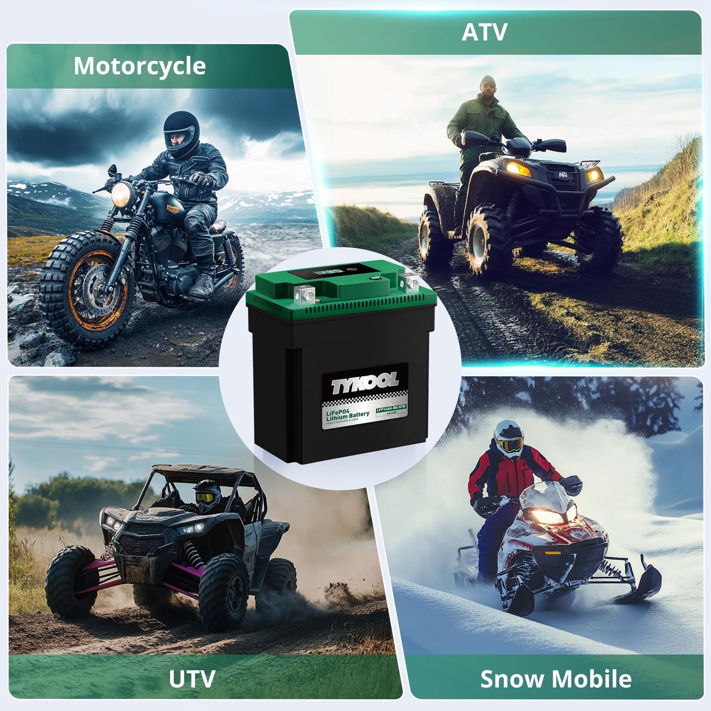* Best Battery For: Xpro X24 / Xpro Roadster 250 / Vitacci GTX 250 / Vitacci Titan 250 / Vitacci XMT 250 / Venom Superbike / Venom X22r Max / Boom Bd250 / Italica Krypto