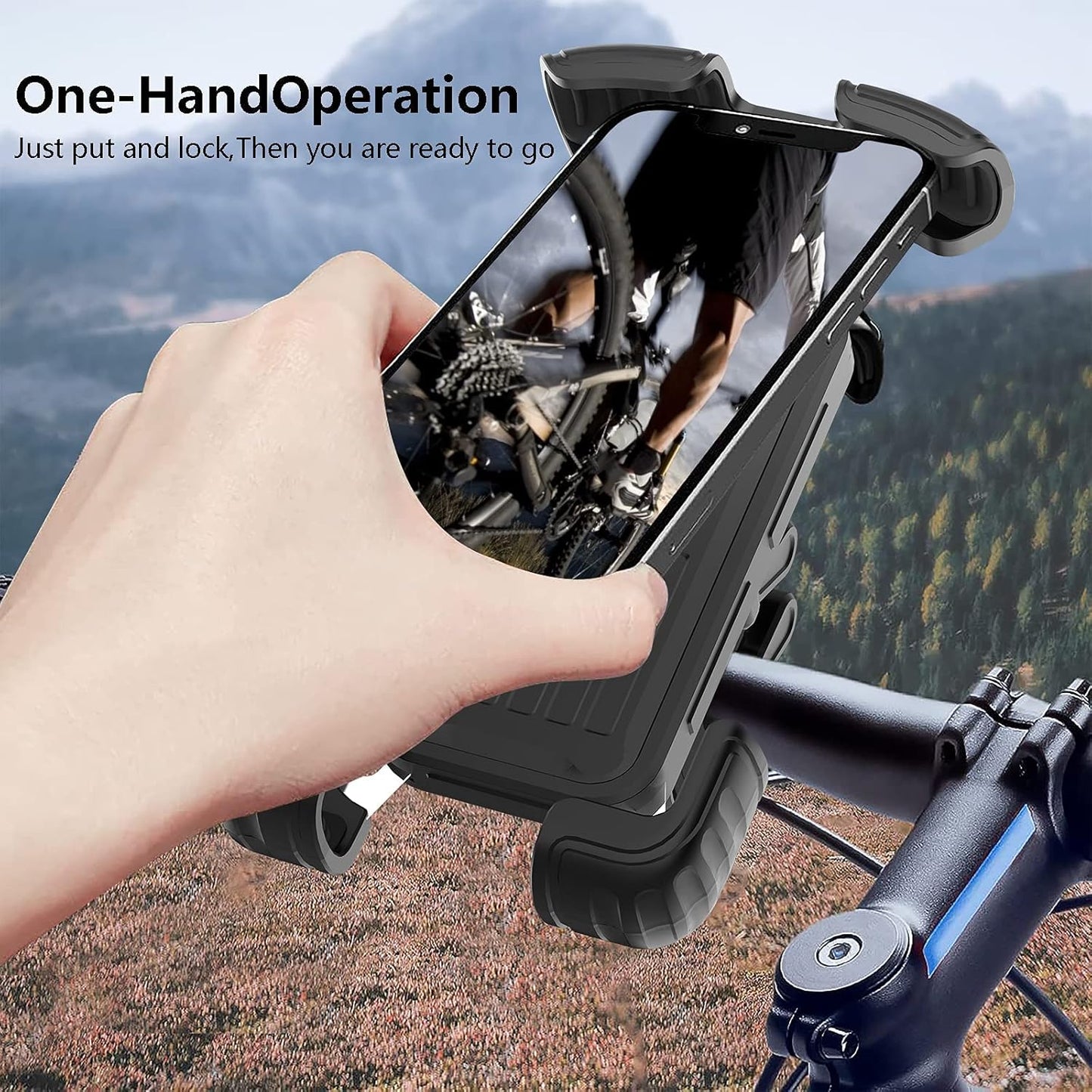 * Motorcycle Phone Holder Mount