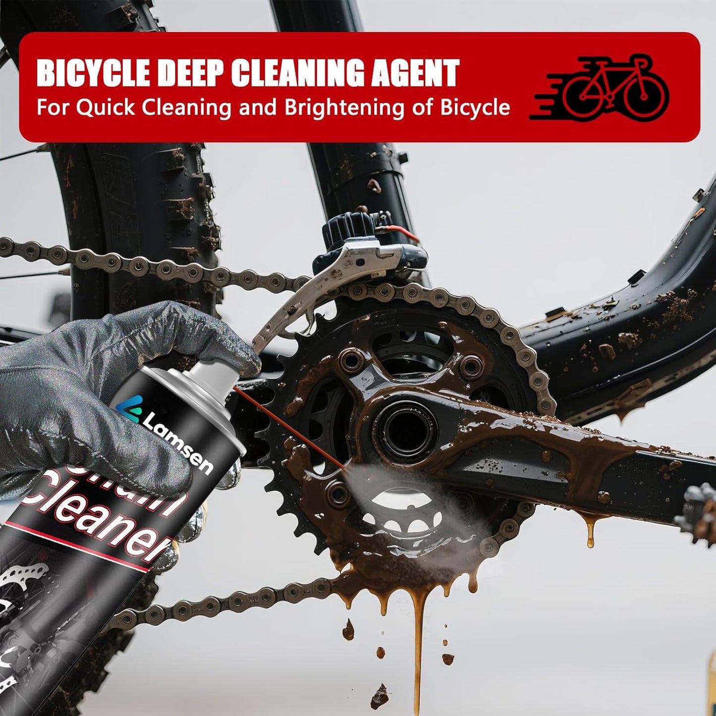 * Professional Bike Chain Cleaner Set