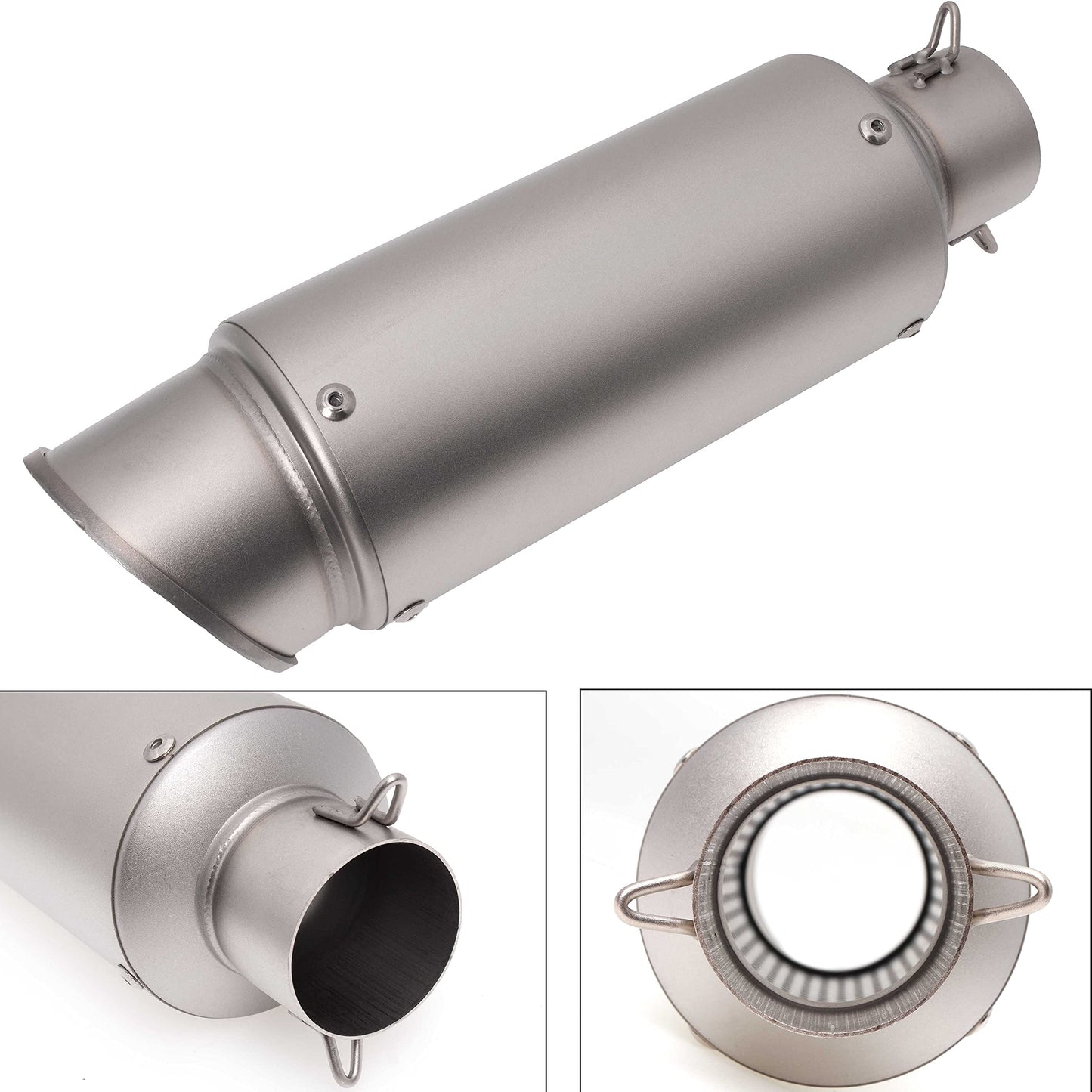 * Slip on Exhaust  with Silencer  For: Xpro X24 / Xpro Roadster 250 / Vitacci GTX 250 / Vitacci Titan 250  / Venom Superbike / Venom X22r Max / Boom Bd250 / Italica Krypto