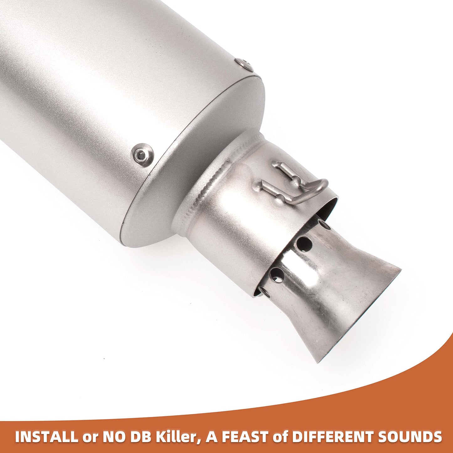 * Slip on Exhaust  with Silencer  For: Xpro X24 / Xpro Roadster 250 / Vitacci GTX 250 / Vitacci Titan 250  / Venom Superbike / Venom X22r Max / Boom Bd250 / Italica Krypto