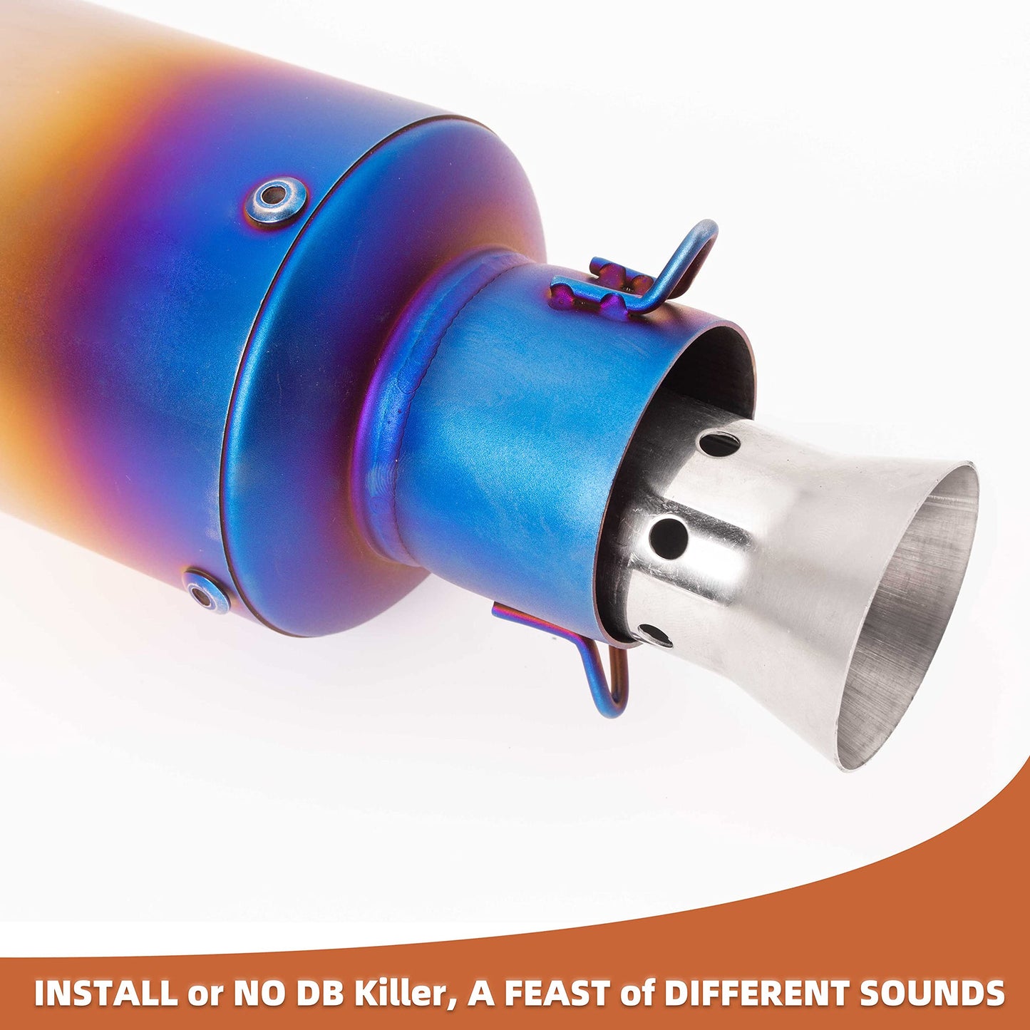 * Slip on Exhaust  with Silencer  For: Xpro X24 / Xpro Roadster 250 / Vitacci GTX 250 / Vitacci Titan 250  / Venom Superbike / Venom X22r Max / Boom Bd250 / Italica Krypto