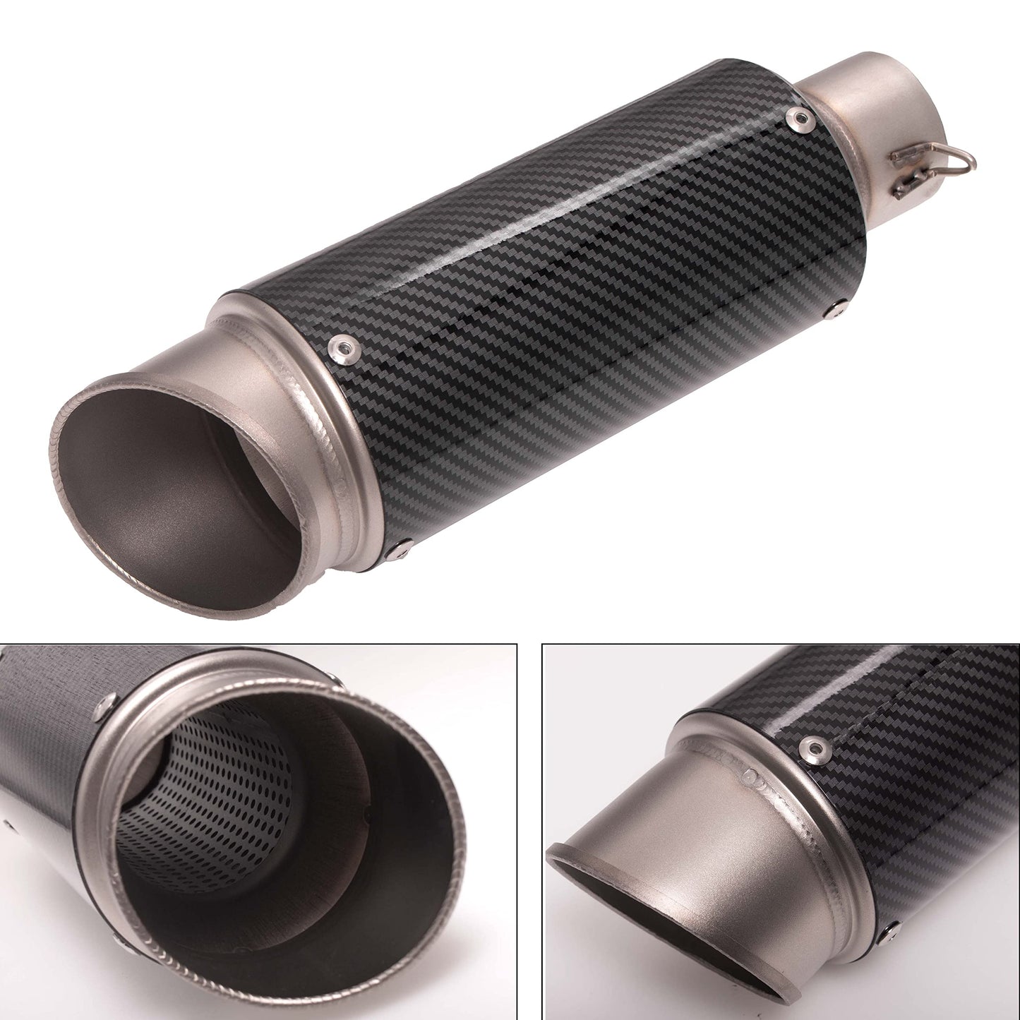 * Slip on Exhaust  with Silencer  For: Xpro X24 / Xpro Roadster 250 / Vitacci GTX 250 / Vitacci Titan 250  / Venom Superbike / Venom X22r Max / Boom Bd250 / Italica Krypto