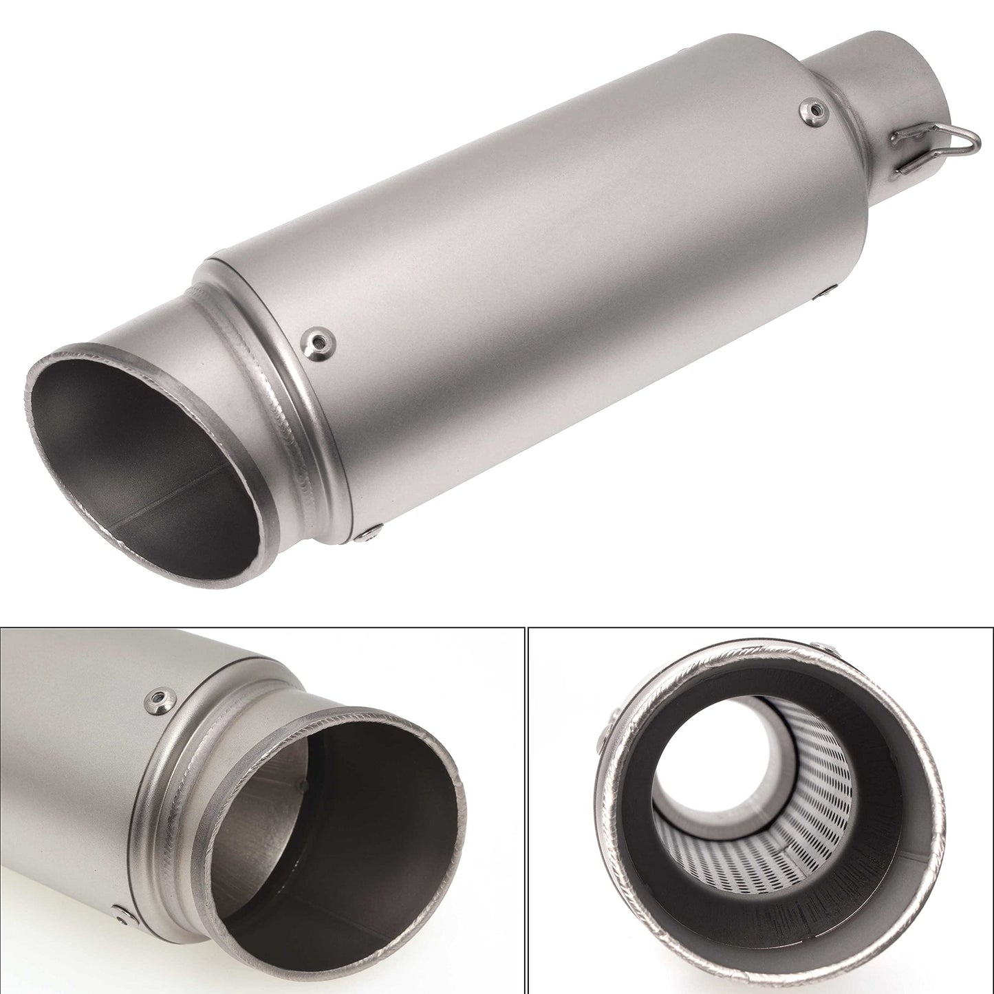 * Slip on Exhaust  with Silencer  For: Xpro X24 / Xpro Roadster 250 / Vitacci GTX 250 / Vitacci Titan 250  / Venom Superbike / Venom X22r Max / Boom Bd250 / Italica Krypto