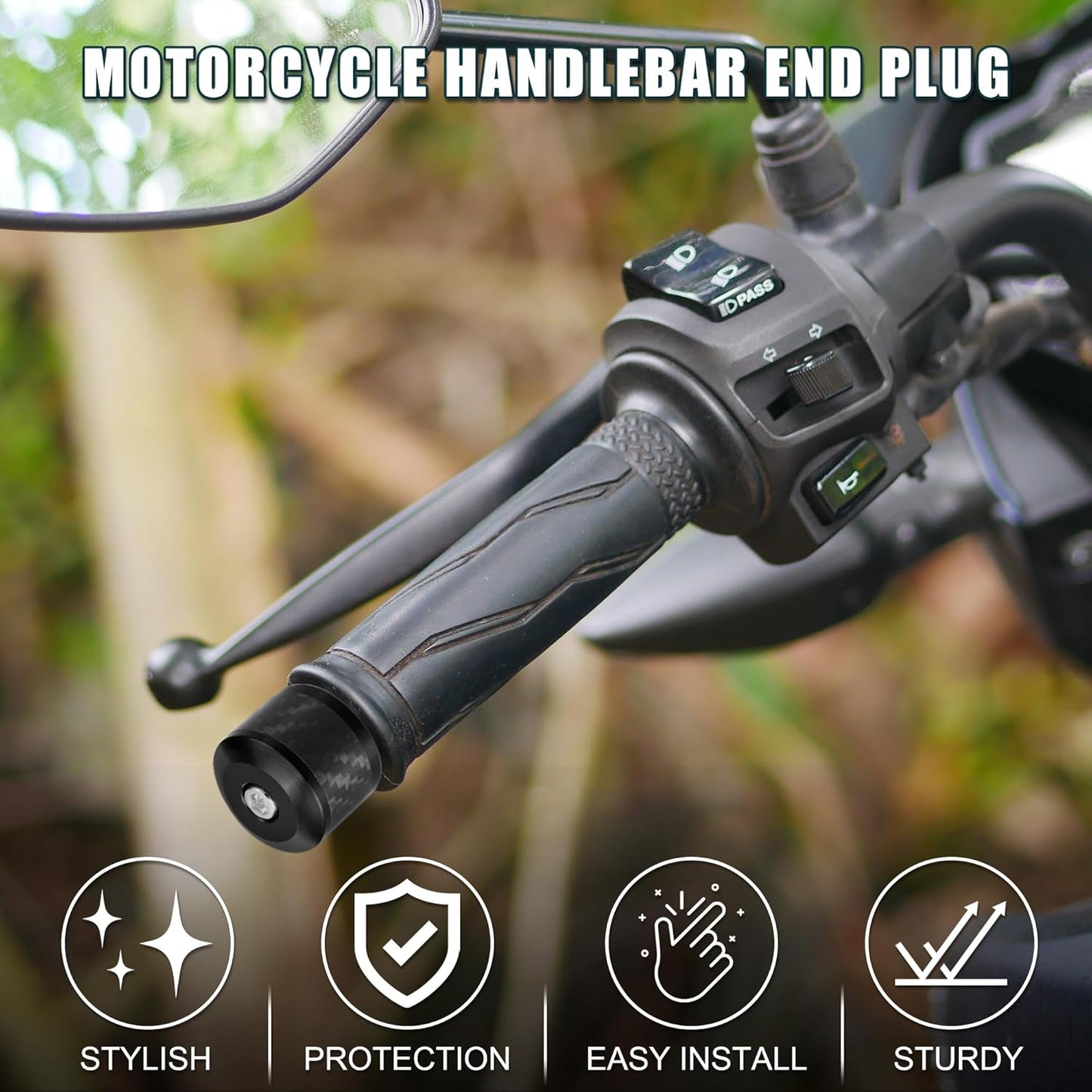 Handlebar Bar End Plugs