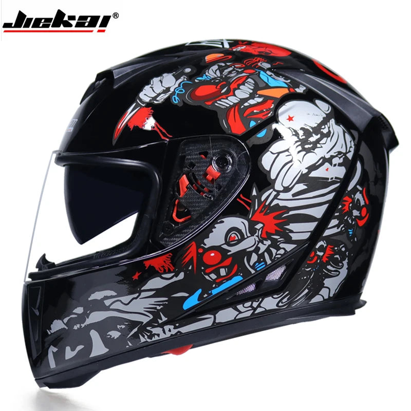 Select a Style - DOT Approved Helmet Full Face Double Visor