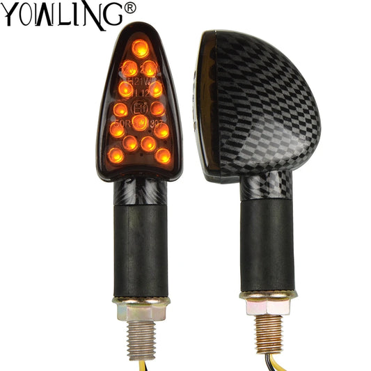 Motorcycle LED Flexible Turn Signal Indicator  For: Xpro X24 / Xpro Roadster 250 / Vitacci GTX 250 / Vitacci Titan 250 / Vitacci XMT 250/ Venom Superbike / Venom X22r Max / Boom Bd250 / Italica Krypto