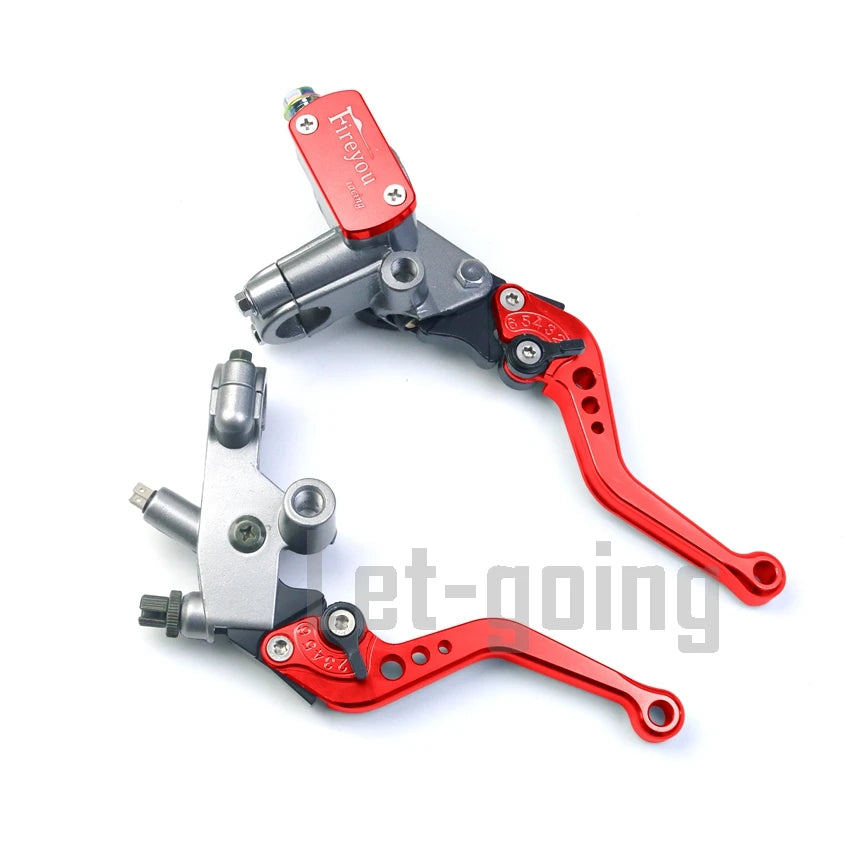 1 Pair 7/8"(22mm) Front Controls levers Set For: Xpro X24 / Xpro Roadster 250 / Vitacci GTX 250 / Vitacci Titan 250 / Vitacci XMT 250 / Venom Superbike / Venom X22r Max / Boom Bd250 / Italica Krypto