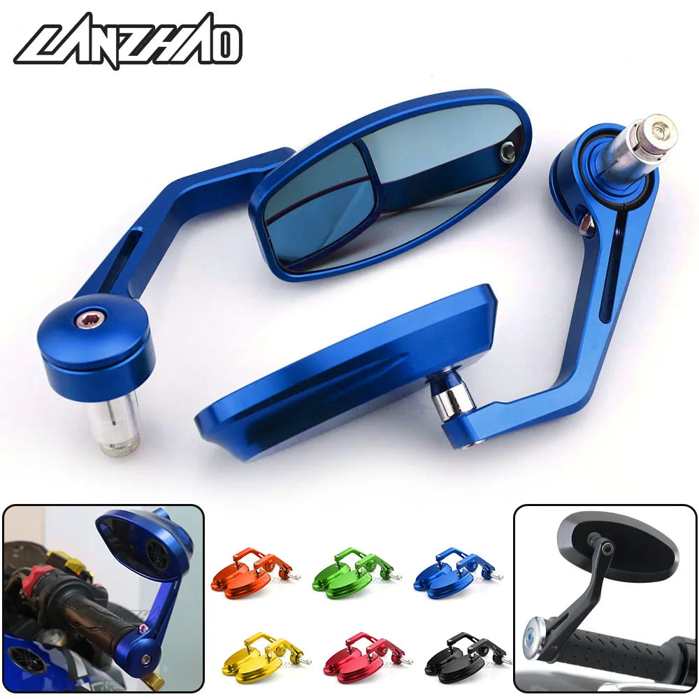 CNC Handlebar Bar End  Mirrors For : Venom X22r / DF250rts