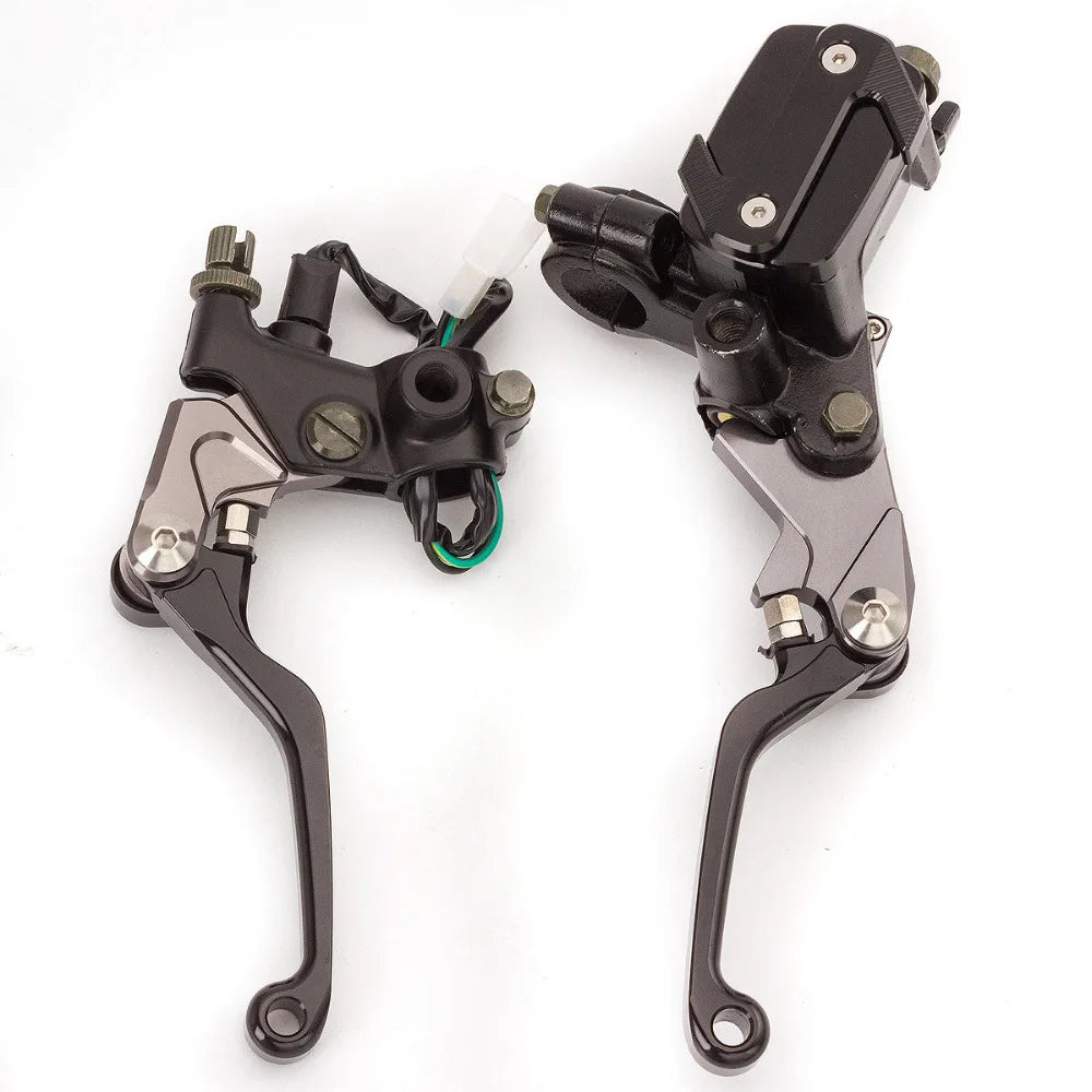 FXCNC Master Cylinder Brake and Clutch Lever set For: Xpro X24 / Xpro Roadster 250 / Vitacci GTX 250 / Vitacci Titan 250 / Vitacci XMT 250 / Venom Superbike / Venom X22r Max / Boom Bd250 / Italica Krypto