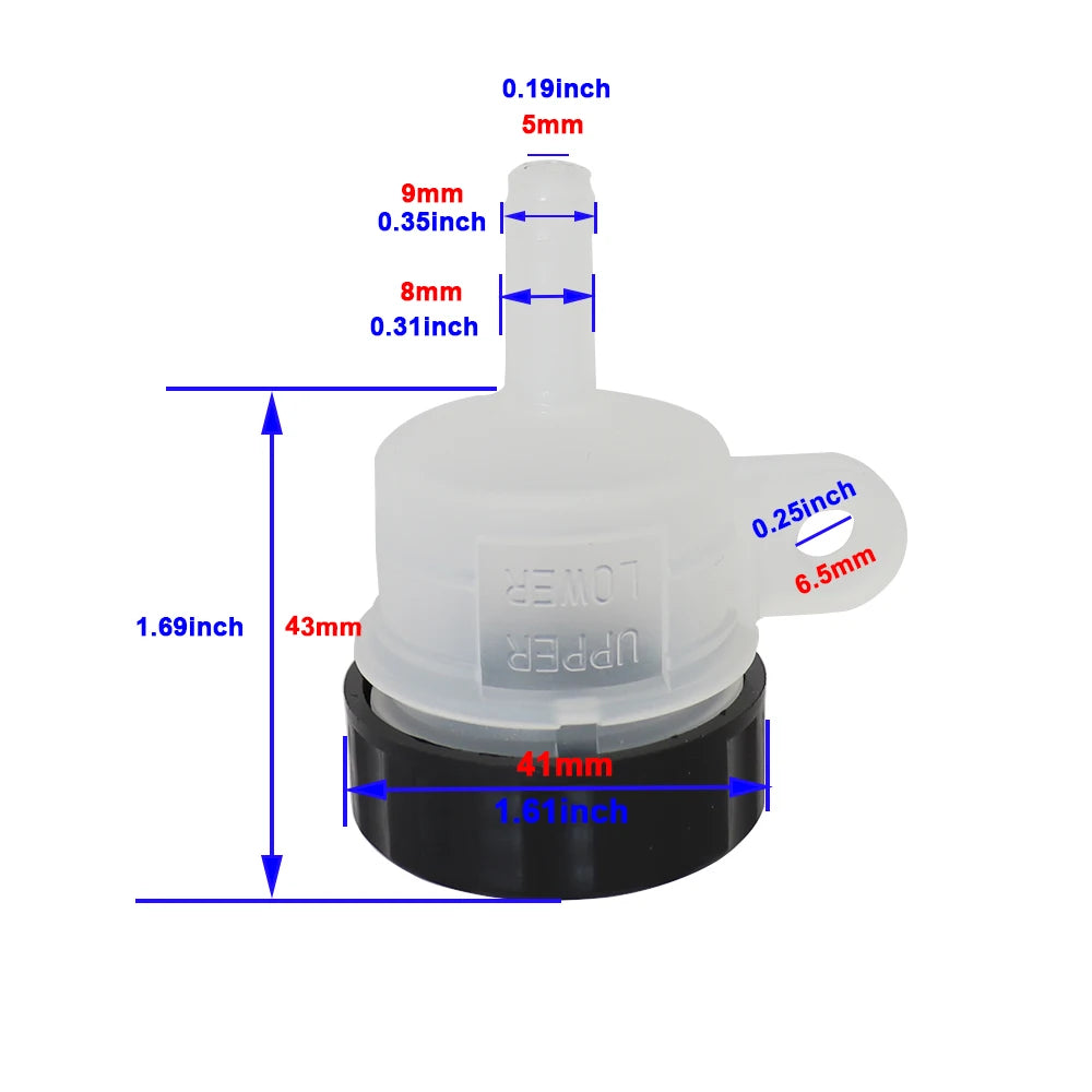 Brake Fluid Reservoir   For: Xpro X24 / Xpro Roadster 250 / Vitacci GTX 250 / Vitacci Titan 250 / Vitacci XMT 250 / Venom Superbike / Venom X22r Max / Boom Bd250 / Italica Krypto