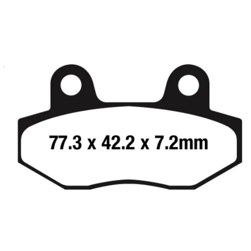 Brake Pads Rear For Venom X22r / DF250RTS