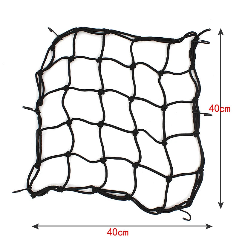 Helmet Net Thickened Widened  Tank Net Bag Luggage Net Multifunctional Net Bag