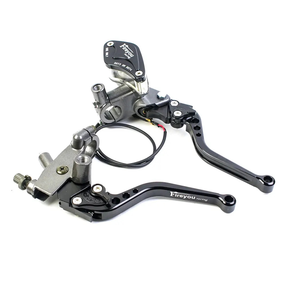 1 Pair 7/8"(22mm) Front Levers Controls Set For: Xpro X24 / Xpro Roadster 250 / Vitacci GTX 250 / Vitacci Titan 250 / Vitacci XMT 250 / Venom Superbike / Venom X22r Max / Boom Bd250 / Italica Krypto