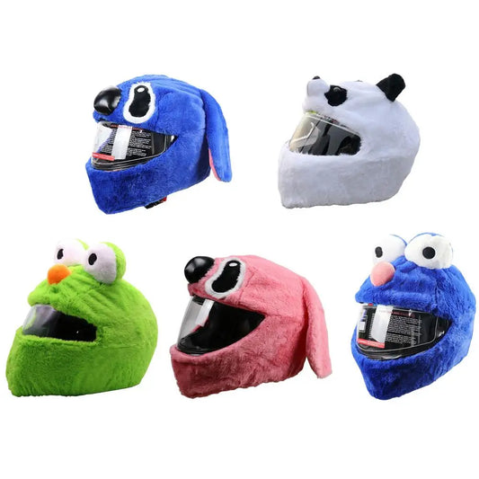 Motorcycle Full Helmet Plush Cover