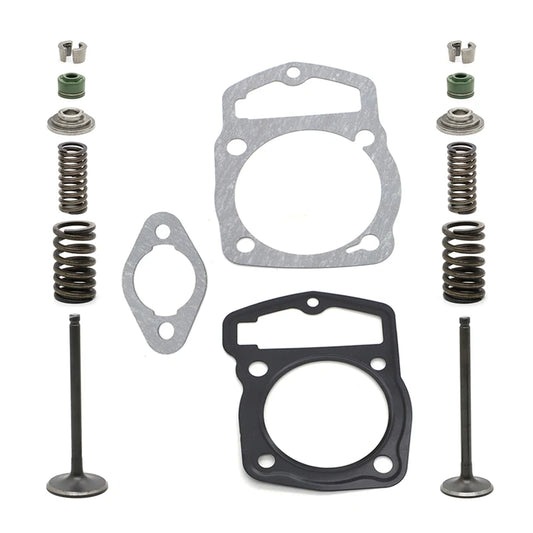 Cylinder Head Rebuid KIt For: Xpro X24 / Xpro Roadster 250 / Vitacci GTX 250 / Vitacci Titan 250 / Vitacci XMT 250 / Venom Superbike / Venom X22r Max / Boom Bd250 / Italica Krypto / Cb250 / 165fmm