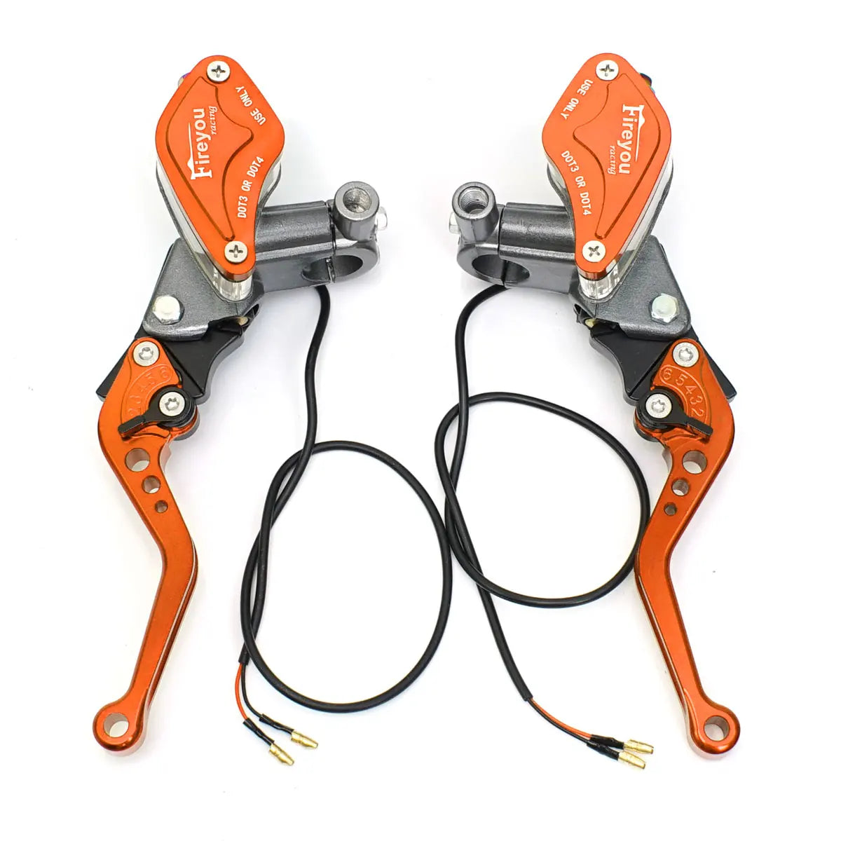 1 Pair 7/8"(22mm) Front Levers Controls Set For: Xpro X24 / Xpro Roadster 250 / Vitacci GTX 250 / Vitacci Titan 250 / Vitacci XMT 250 / Venom Superbike / Venom X22r Max / Boom Bd250 / Italica Krypto