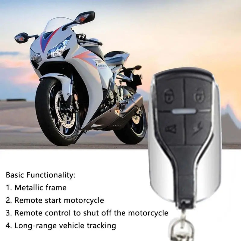 12V Motorcycle Alarm Anti-Theft Bike Remote Control Waterproof Warner Motorcycle Accessories for Vehicles Universal Alarm