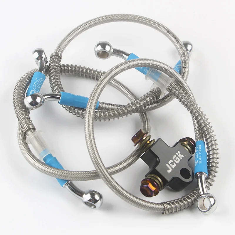 Front Brake Line Assembly Complete Kit For: Xpro X24 / Xpro Roadster 250 / Vitacci GTX 250 / Vitacci Titan 250 / Venom Superbike / Venom X22r Max / Boom Bd250 / Italica Krypto