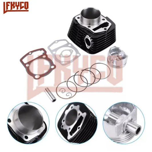 Stock Piston rebuild kit 65.5mm For: Xpro X24 / Xpro Roadster 250 / Vitacci GTX 250 / Vitacci Titan 250 / Vitacci XMT 250/ Venom Superbike / Venom X22r Max / Boom Bd250 / Italica Krypto / Cb250 / 165fmm
