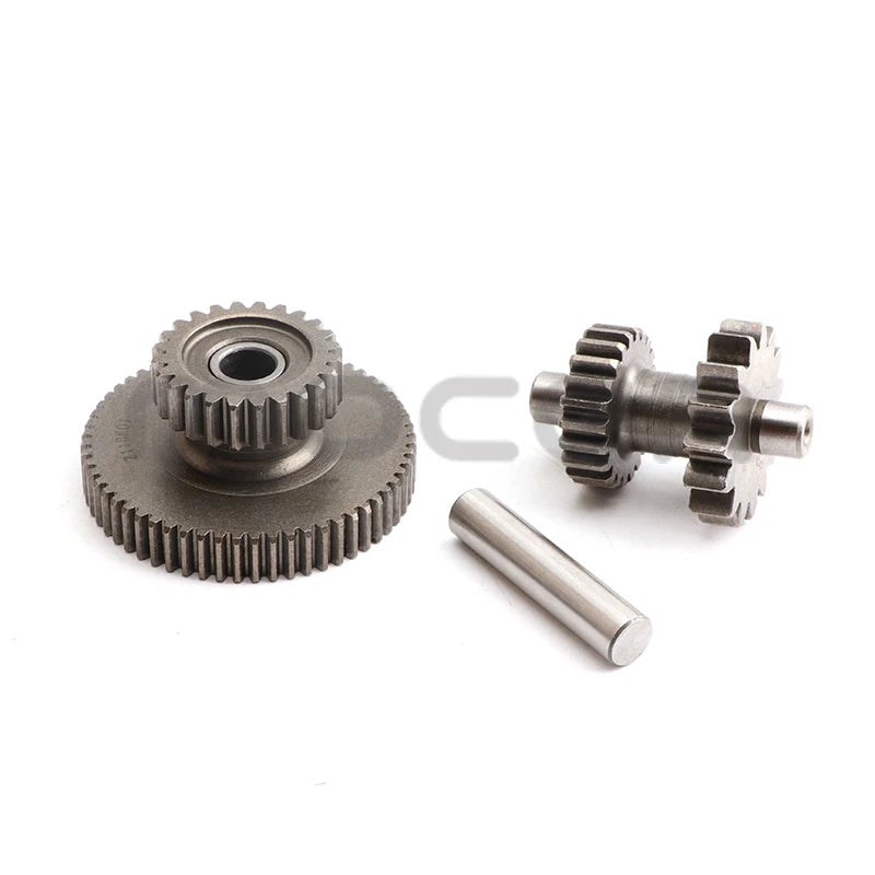 Starter Motor Gear Dual Link Main&Counter Parts For: Xpro X24 / Xpro Roadster 250 / Vitacci GTX 250 / Vitacci Titan 250 / Vitacci XMT 250 / Venom Superbike / Venom X22r Max / Boom Bd250 / Italica Krypto / Cb250 / 165fmm