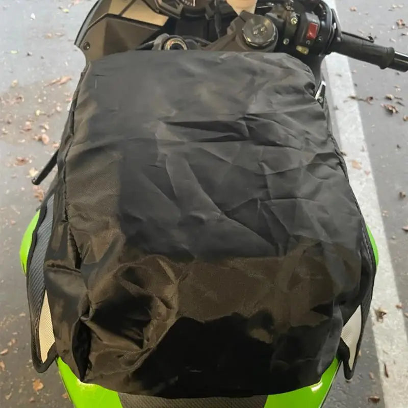 Magnetic Tank Bags Transparent Pocket Waterproof Rain Cover