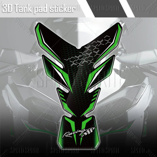 3D Motorcycle Tank Pad Sticker Protector Decal