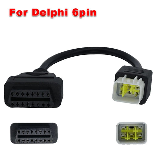 OBD2 Diagnostic Plug Adaptor Cable For: Xpro X24 / Xpro Roadster 250 / Vitacci GTX 250 / Vitacci Titan 250 / Vitacci XMT 250 / Venom Superbike / Venom X22r Max / Boom Bd250 / Italica Krypto