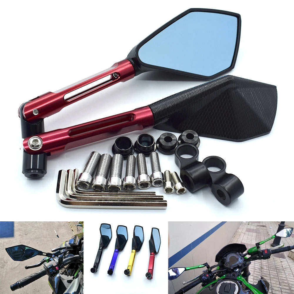 Custom Mirror Kit For: Xpro X24 / Xpro Roadster 250 / Vitacci GTX 250 / Vitacci Titan 250 / Vitacci XMT 250/ Venom Superbike / Venom X22r Max / Boom Bd250