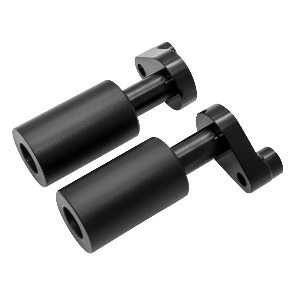 Pair Motorcycle No Cut Frame Sliders Crash Pads  For : Universal