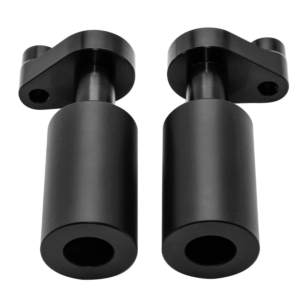 Pair Motorcycle No Cut Frame Sliders Crash Pads  For : Universal