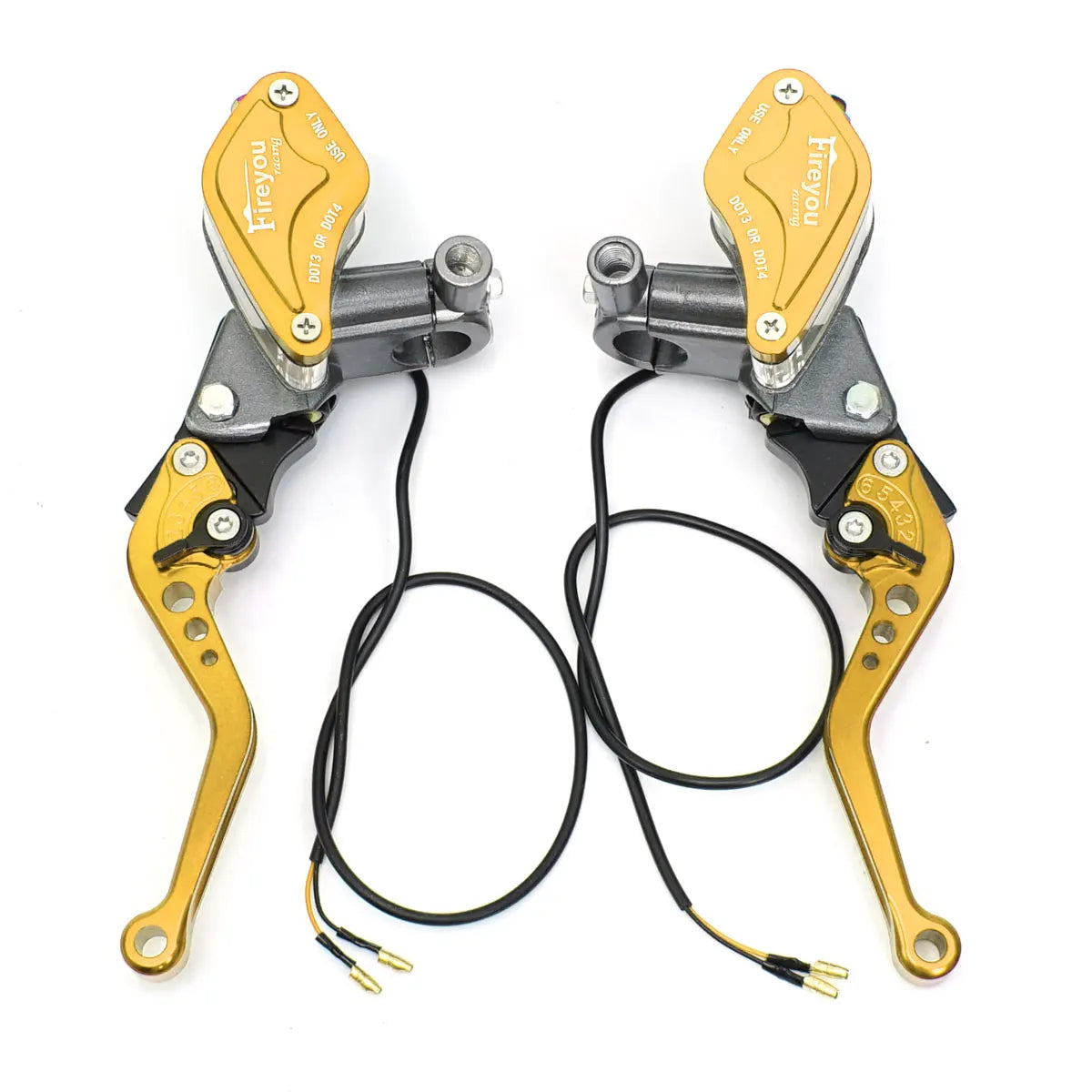 1 Pair 7/8"(22mm) Front Levers Controls Set For: Xpro X24 / Xpro Roadster 250 / Vitacci GTX 250 / Vitacci Titan 250 / Vitacci XMT 250 / Venom Superbike / Venom X22r Max / Boom Bd250 / Italica Krypto
