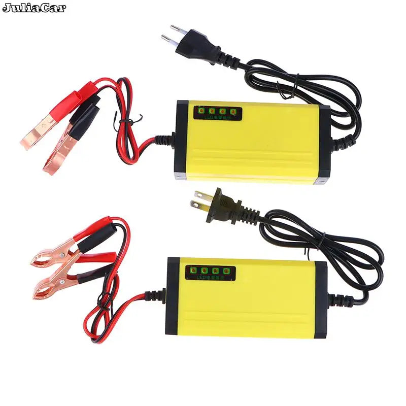 Battery Charger 12V 2A Car Motorcycle Battery Charger LED Display