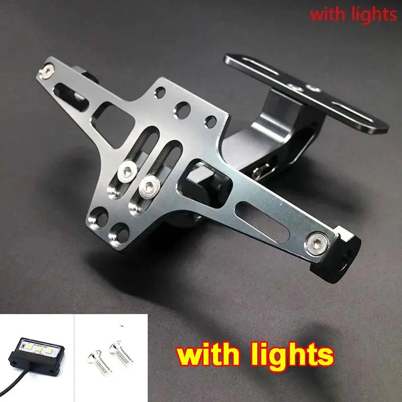 License Plate Tidy Tail Mount For: Xpro X24 / Xpro Roadster 250 / Vitacci GTX 250 / Vitacci Titan 250 / Vitacci XMT 250 / Venom Superbike / Venom X22r Max / Boom Bd250 / Italica Krypto