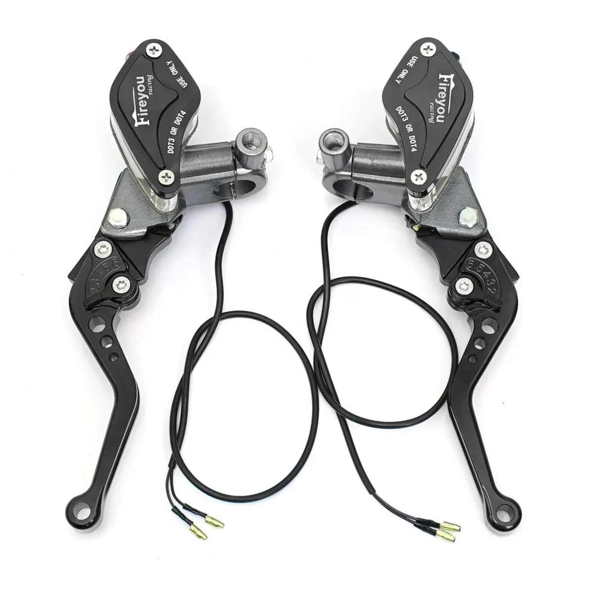 1 Pair 7/8"(22mm) Front Levers Controls Set For: Xpro X24 / Xpro Roadster 250 / Vitacci GTX 250 / Vitacci Titan 250 / Vitacci XMT 250 / Venom Superbike / Venom X22r Max / Boom Bd250 / Italica Krypto